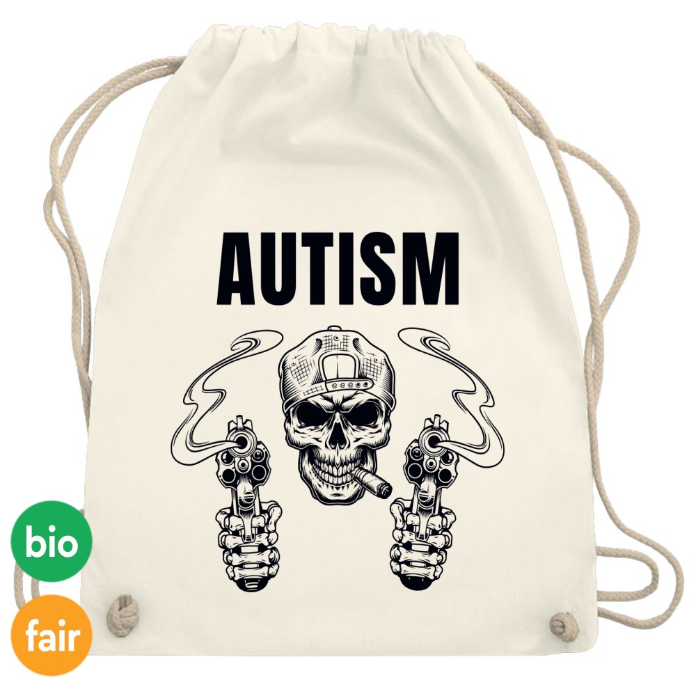 Turnbeutel / Stoff-Rucksack »Autism«