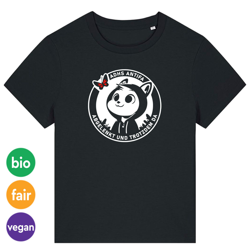 Damen-Shirt »ADHS Antifa«