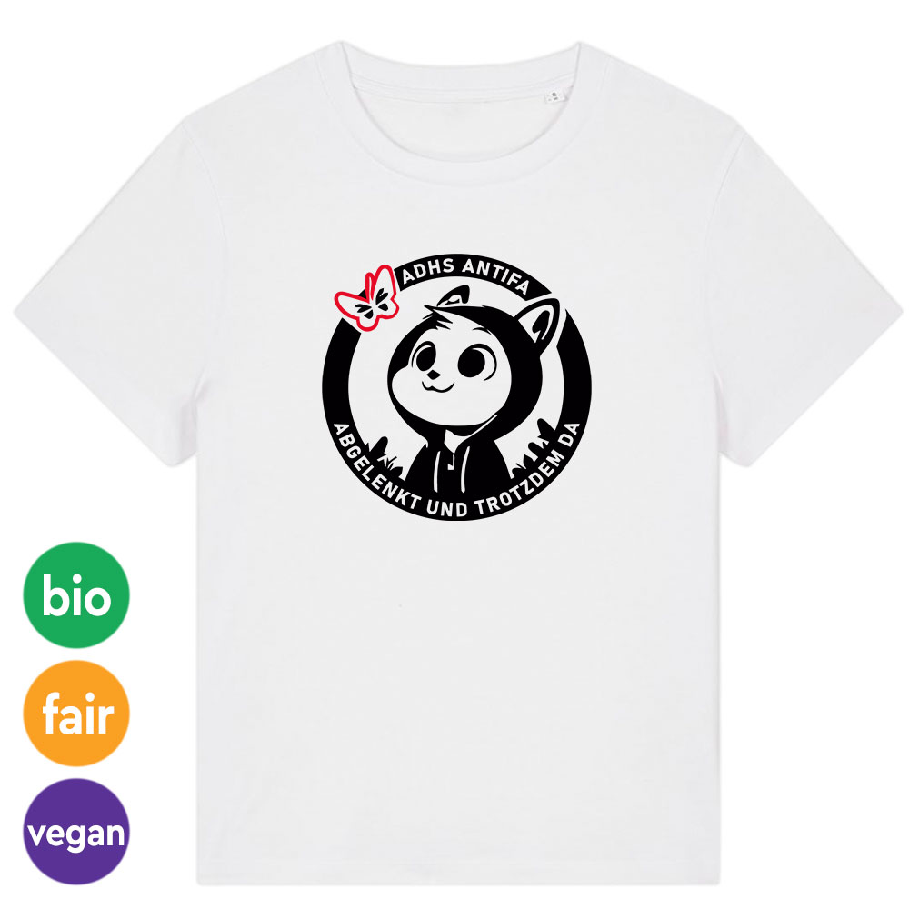Damen-Shirt »ADHS Antifa«
